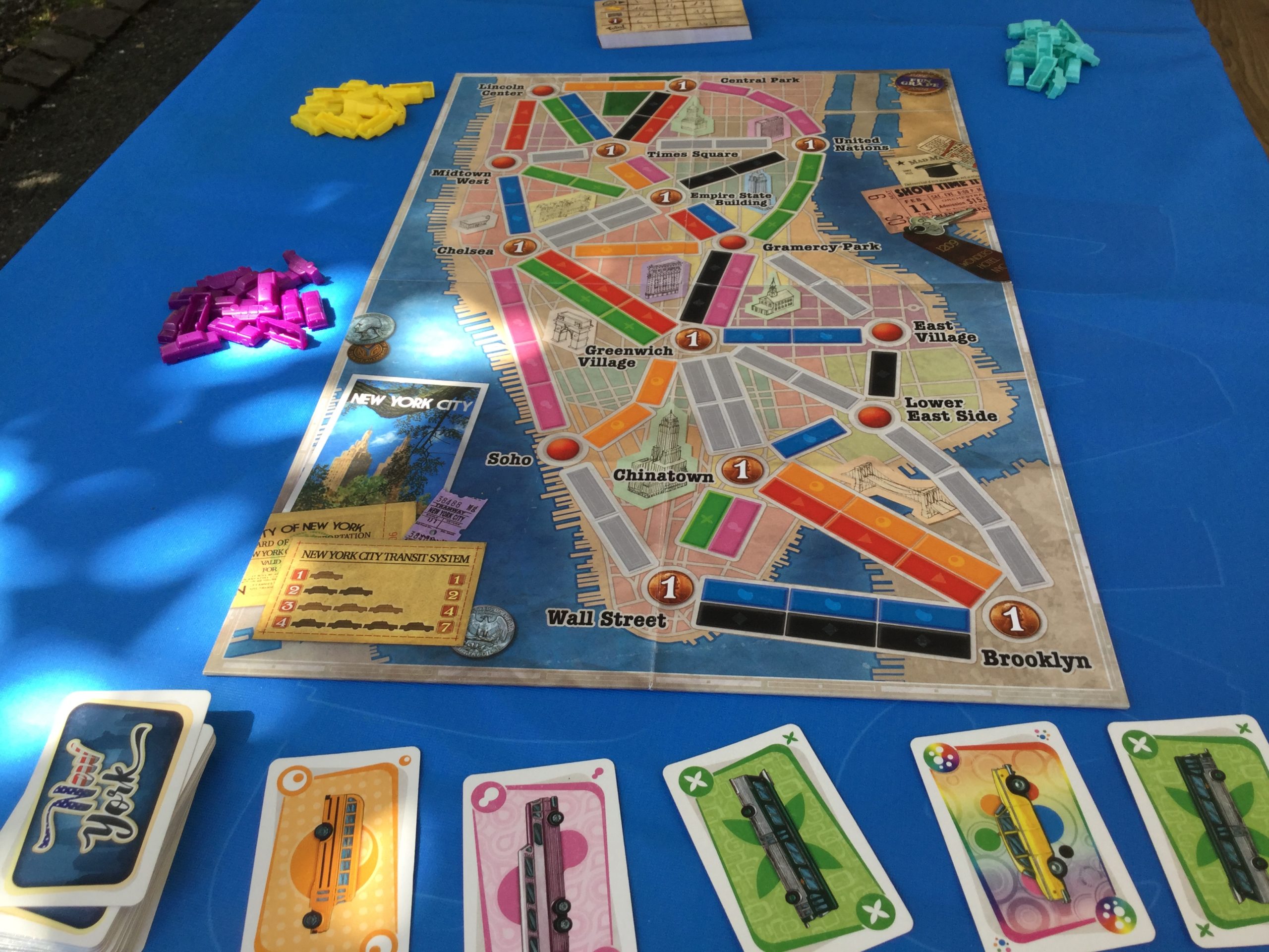 Acheter Les Aventuriers du Rail - New York - Jeu de société - Days of wonder